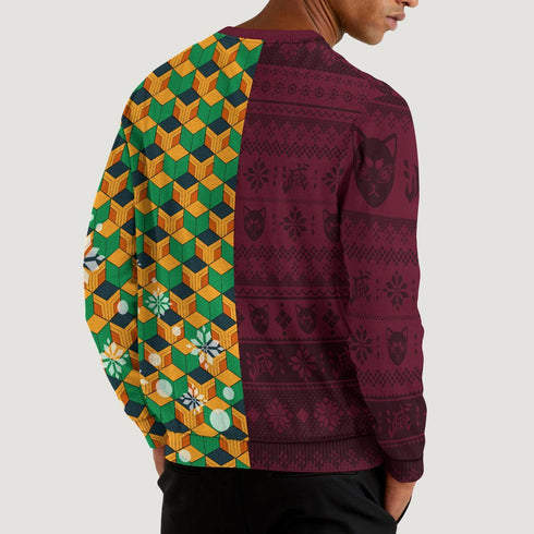 Giyu Christmas Unisex Wool Sweater